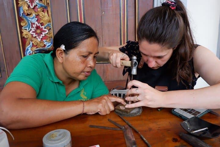 Bali Silver Jewelry Class & Ubud Countryside Tour — Make 100% Silver in Celuk and Walk Ubud Rice Fields photo 2