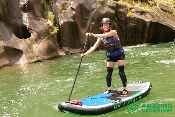 Whitewater SUP Lesson on the Pejibaye River — Learn Rapids Paddling Near San José photo 2