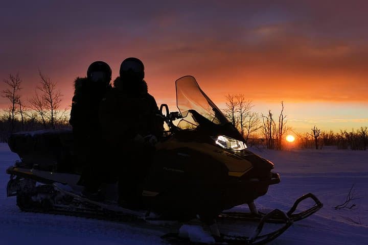 Snowmobile Safari to Lapland Viewpoint — Kiruna Arctic Half-Day Adventure photo 5