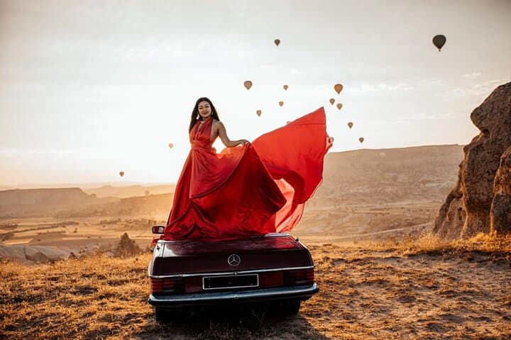 Cappadocia Classic Car Tour: Sunrise Balloons, Red & Rose Valleys photo 4