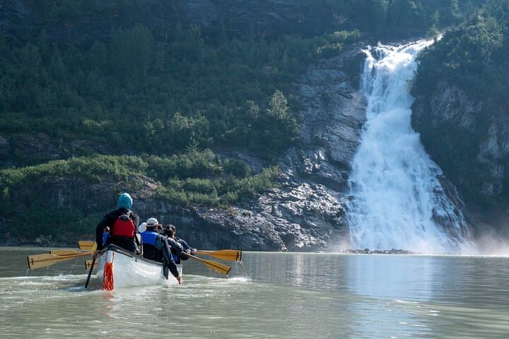 Mendenhall Glacier Canoe Paddle and Hike — Juneau Glacier Lake Adventure photo 4