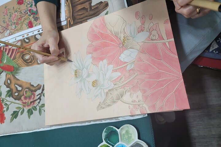 Private Korean Minhwa Painting Class in Gamcheon Village, Busan photo 3