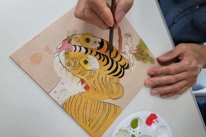 Private Korean Minhwa Painting Class in Gamcheon Village, Busan photo 4