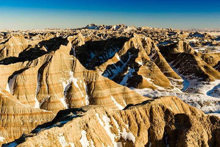 Frozen Frontier: Badlands Winter Expedition — Private Winter Tour from Rapid City