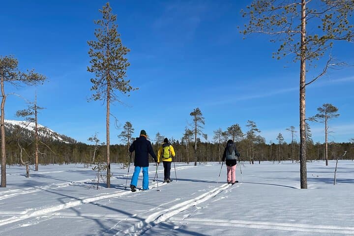 Learn Wilderness Skiing in Pyhätunturi: Private Guided Backcountry Tour with Campfire Meal photo 2