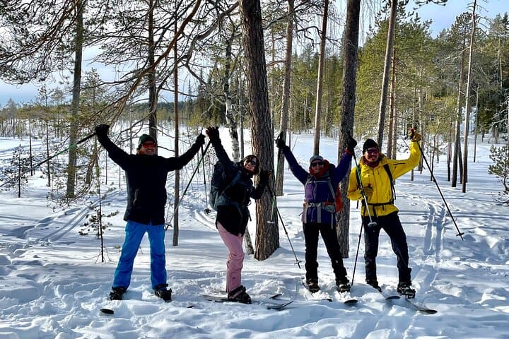 Learn Wilderness Skiing in Pyhätunturi: Private Guided Backcountry Tour with Campfire Meal photo 5