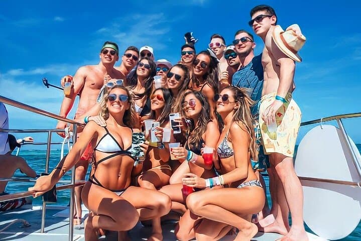 Isla Mujeres Catamaran Day Trip: Snorkel, Beach Club & Open Bar from Cancún photo 3