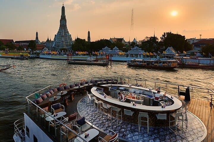 Evening Saffron Dinner Cruise on Bangkok's River of Kings photo 3