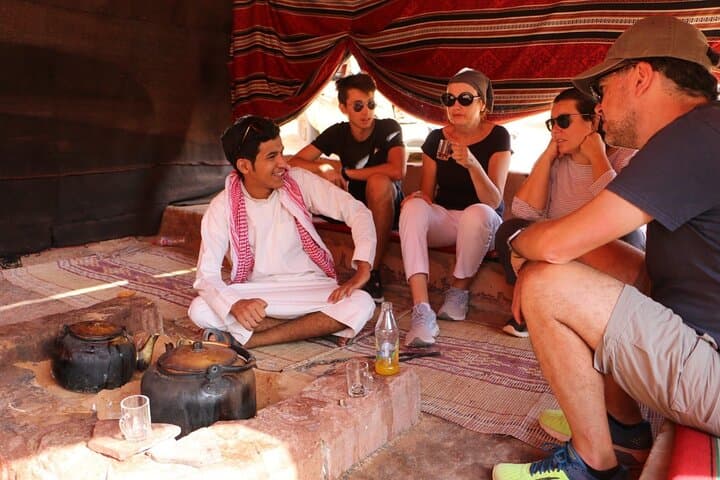 Full-Day Jeep Tour in Wadi Rum: Bedouin Picnic, Canyons & Sunset photo 3