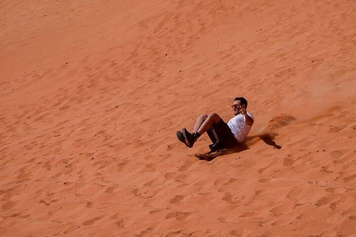 Full-Day Jeep Tour in Wadi Rum: Bedouin Picnic, Canyons & Sunset photo 5