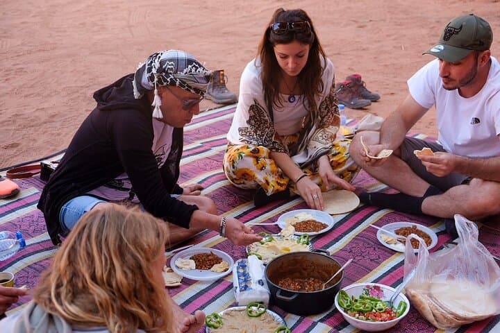 Full-Day Jeep Tour in Wadi Rum: Bedouin Picnic, Canyons & Sunset photo 6
