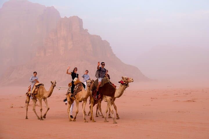 Full-Day Jeep Tour in Wadi Rum: Bedouin Picnic, Canyons & Sunset photo 4