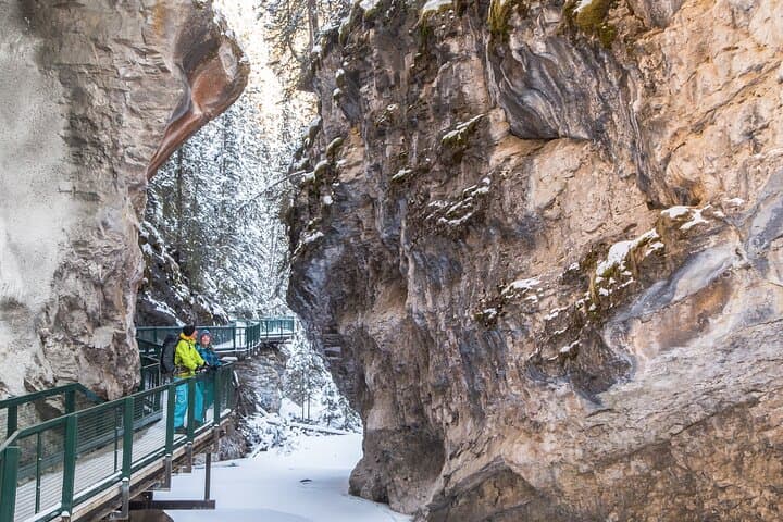 Johnston Canyon Icewalk from Banff: Guided Frozen Waterfalls Tour photo 6