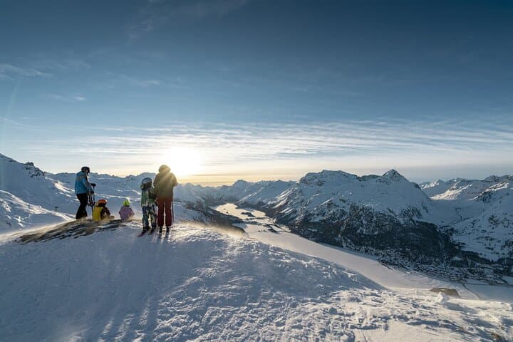 Ski Safari in the Engadine: Private Instructor Day from St. Moritz