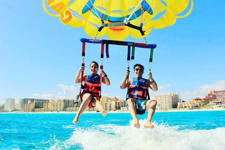 Cancun Parasailing & Snorkeling Adventure — Fly High and Swim with Turtles photo 3