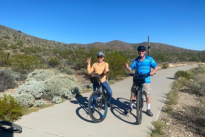 E-Bike Phoenix Sonoran Preserve Guided Tour — Saguaros, Desert Ecology & Photo Stops photo 1