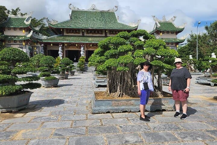 Da Nang Marble Mountains & Lady Buddha Evening Tour with Dragon Fire Show photo 2