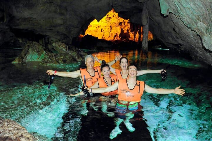 Mayan Cenote & Yal Kú Cove Adventure from the Riviera Maya