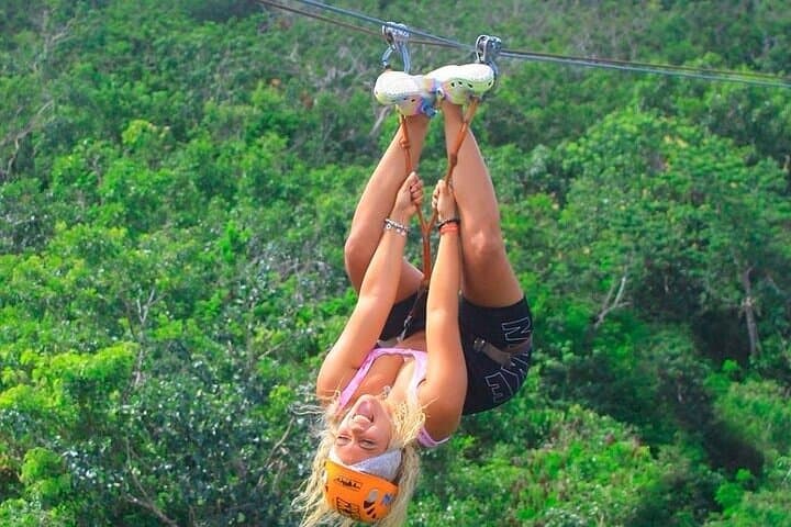 Riviera Maya Zipline, Cenote Snorkel & Shared ATV Combo — Full-Day Adventure photo 2