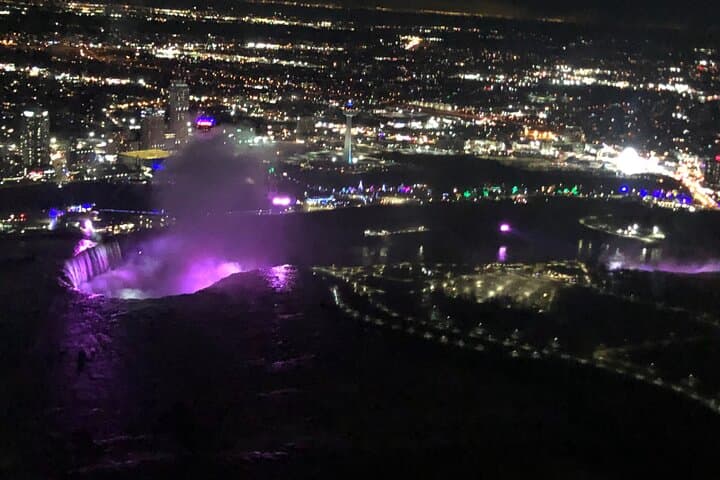 Niagara Falls Night Helicopter Tour — Winter Lights Flight photo 6