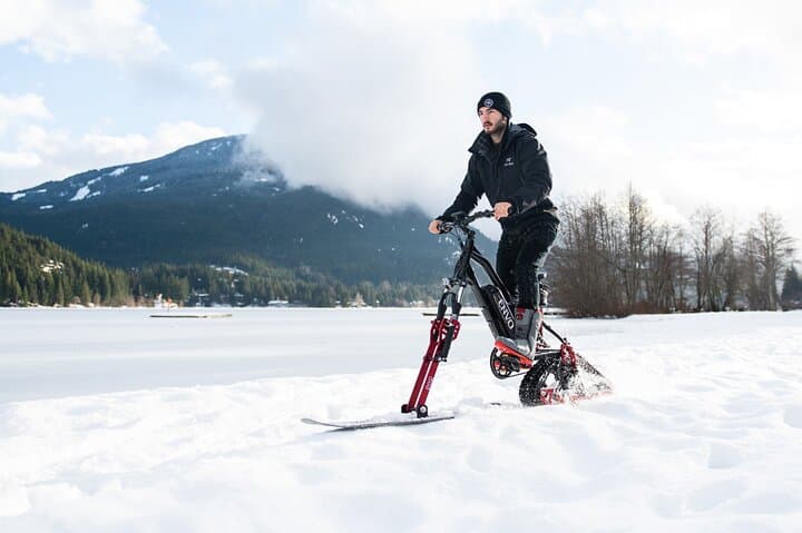 Kelowna Snow E-Biking Adventure: Meadow Vista Wine Tasting & S'mores