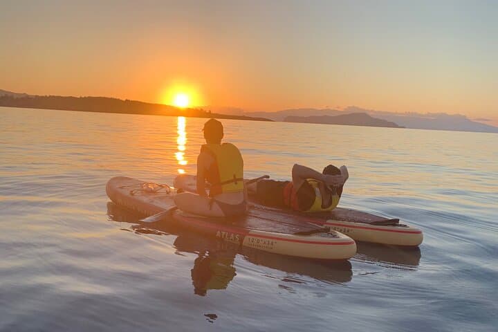 Chania Sunset SUP: Guided Stand-Up Paddleboard Tour on Crete's Coast