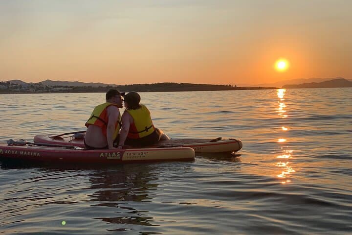 Chania Sunset SUP: Guided Stand-Up Paddleboard Tour on Crete's Coast photo 5