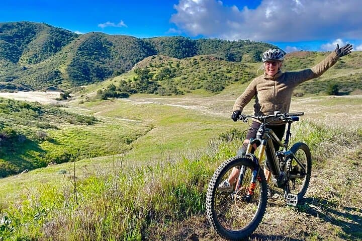 Electric Mountain Biking in Las Llamas Canyon: Beginner E-Bike Tour in the Santa Susana Mountains