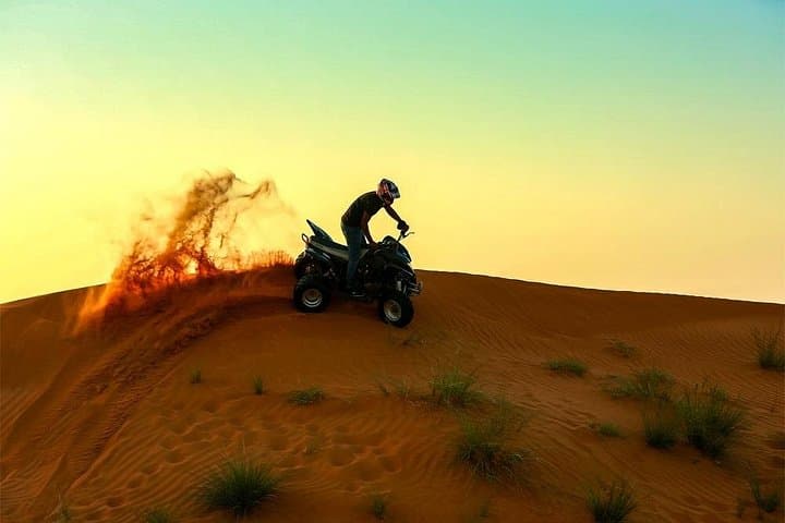 2-Hour Quad Biking in the Desert of Ras al Khaimah: Guided ATV Adventure photo 1