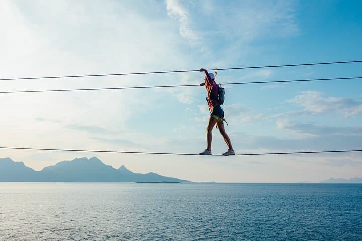 Viking Wall Via Ferrata — Sea Cliff Climbing near Bodø, Norway photo 5