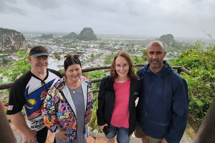 Private Roundtrip Transfer: Marble Mountains, Lady Buddha & Dragon Bridge from Da Nang