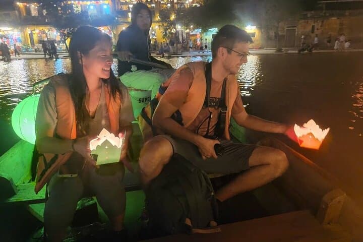 Marble Mountains & Hoi An Walking Tour — Lantern Night Market and Sampan Ride