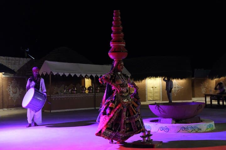 Thar Desert Magic: 1-Day Sunset Camel Safari & Cultural Evening from Jaisalmer photo 2