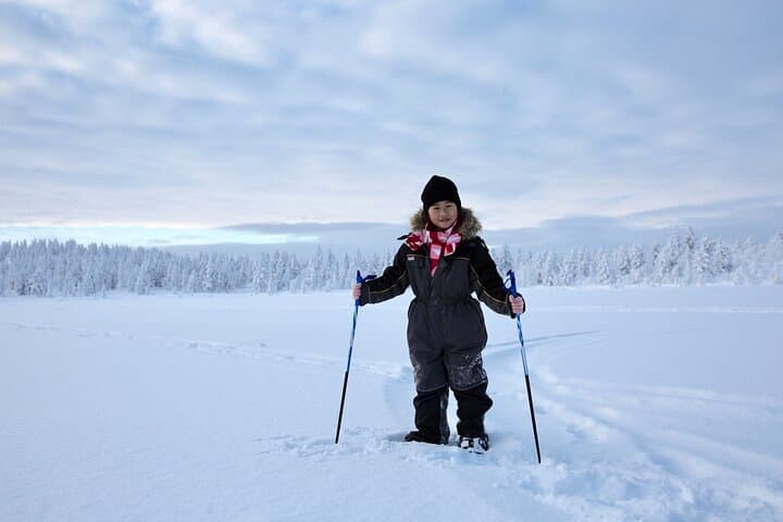 Inari Winter Trek: Snowshoe & Forest Ski Day Hike in Lapland photo 2