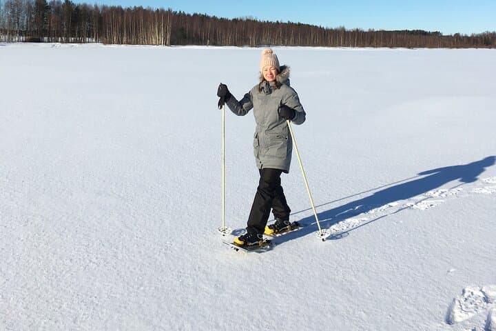 Inari Winter Trek: Snowshoe & Forest Ski Day Hike in Lapland photo 5