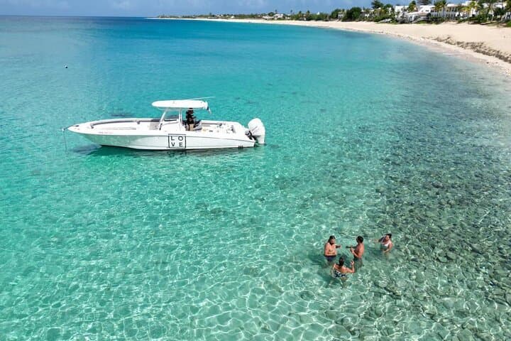 Full-Day St Martin Private Boat Charter: Snorkel Tintamarre, Ile Pinel & Hidden Bays photo 2