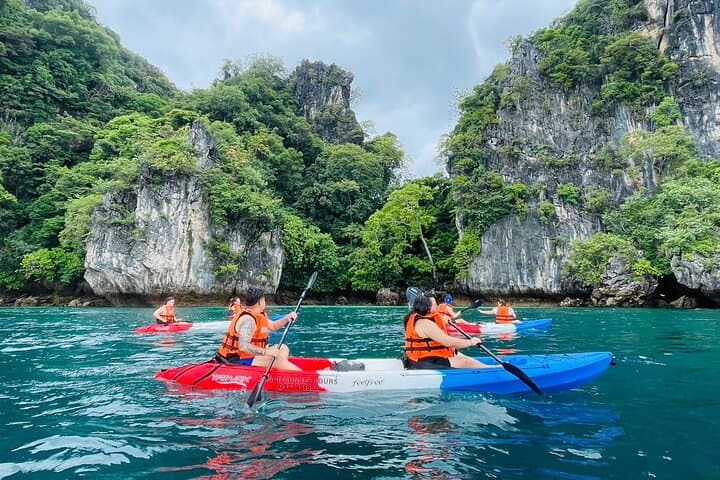 Hong Islands Snorkel and Kayak Day Trip from Krabi