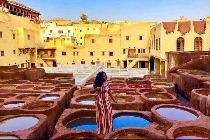 Explore Fez Medina: Private Half-Day Walking Tour from Bab Boujloud to the Tanneries photo 1