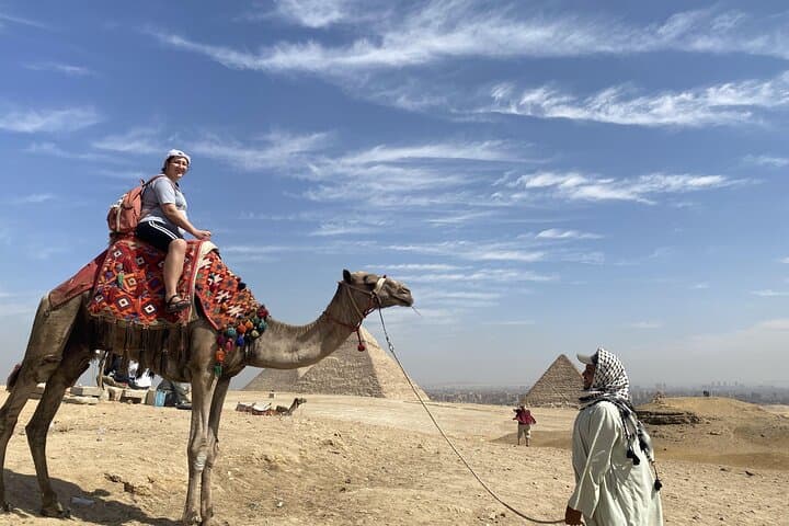 Full-Day Giza Pyramids & Egyptian Museum with Night Nile Dinner Cruise