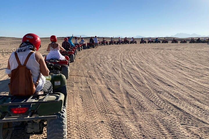 Hurghada Mega Desert Safari: 4x4 Jeep, Quad & Camel Ride with Bedouin BBQ photo 5
