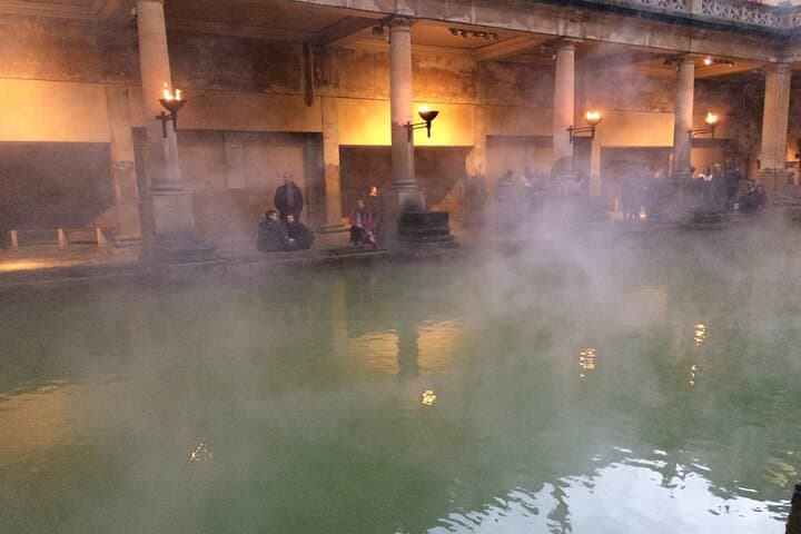 Private Full-Day Bath Tour from London — Roman Baths, Royal Crescent & Georgian Streets