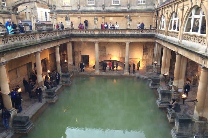 Private Full-Day Bath Tour from London — Roman Baths, Royal Crescent & Georgian Streets photo 2