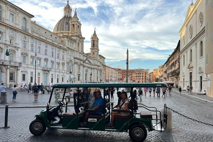 Glide Through Rome: Private Golf Cart Tour of Ancient Wonders photo 3