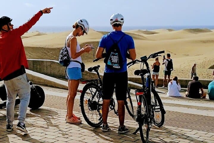 Sunset E-Bike Tour: Maspalomas Dunes to Meloneras Promenade