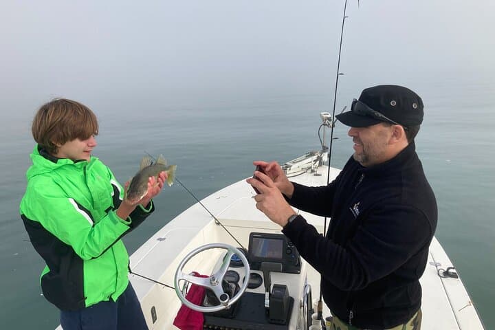 Detroit River Fishing Charter: Walleye, White Bass & Lake St. Clair Flats photo 3