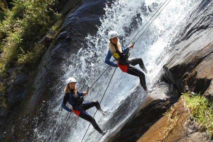 Canyoning in Baños de Agua Santa: Rappels, Waterfalls & Gorge Adventure photo 1