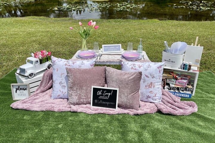 Luxury Picnic at Pedrick Pond Park — Tallahassee Teepee & Charcuterie Experience photo 5