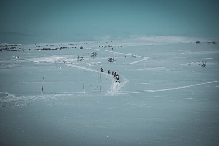 Explore Finnmarksvidda: A 4-Hour Snowmobile Journey Across Arctic Norway photo 3