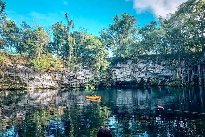 Dip Into Laguna Azul (Dudú) — Full-Day Swim, Zipline & Monkey Visit from Puerto Plata photo 2