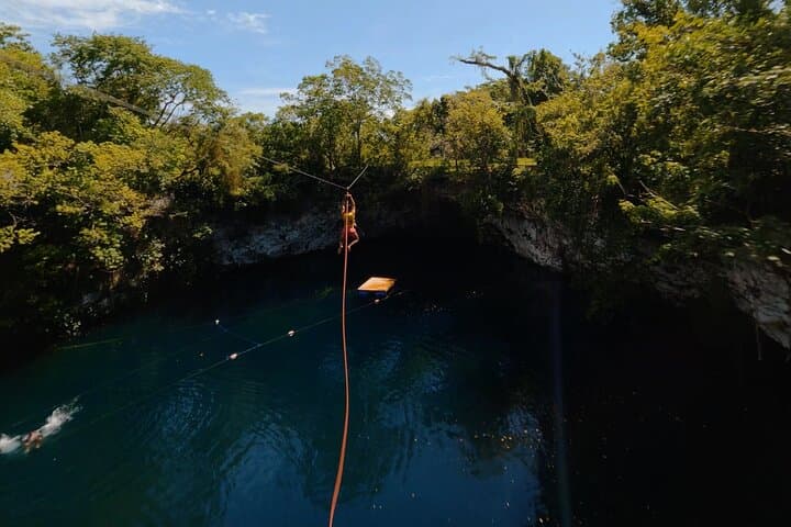 Dip Into Laguna Azul (Dudú) — Full-Day Swim, Zipline & Monkey Visit from Puerto Plata photo 1